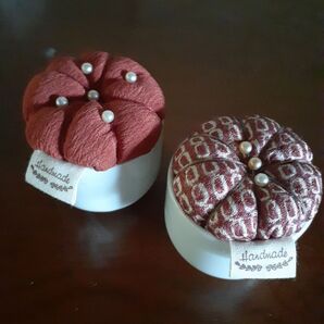 ピンクッション 2個組 ハンドメイド