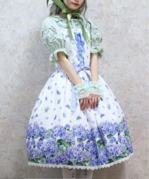 アクシーズファム Chalmiere シャルミエールハイドレンジアジャンスカ 白 紫陽花 axes