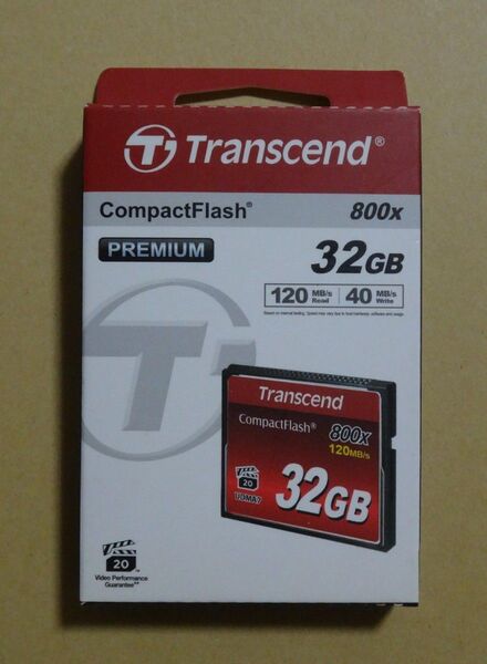 トランセンド コンパクトフラッシュ 32GB 800x