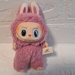 桃色 ぬいぐるみ LABUBU ラブブ LABUBU1