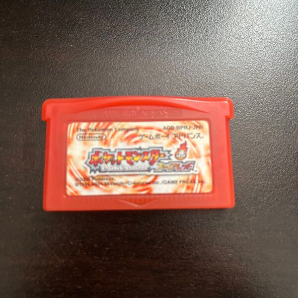 ゲームボーイアドバンス ファイアレッド ソフトのみ
