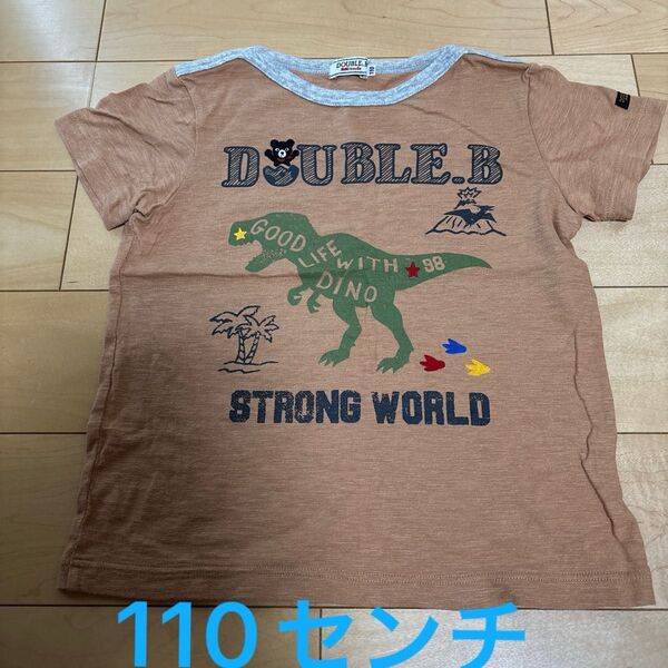 ミキハウス ダブルB 半袖Tシャツ 110センチ