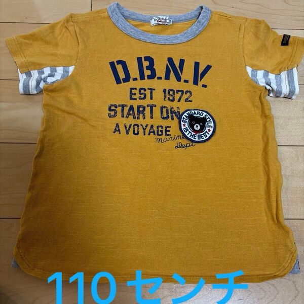 ミキハウス ダブルB 半袖Tシャツ 110センチ
