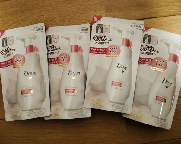Dove ダヴ 泡洗顔詰め替え4個