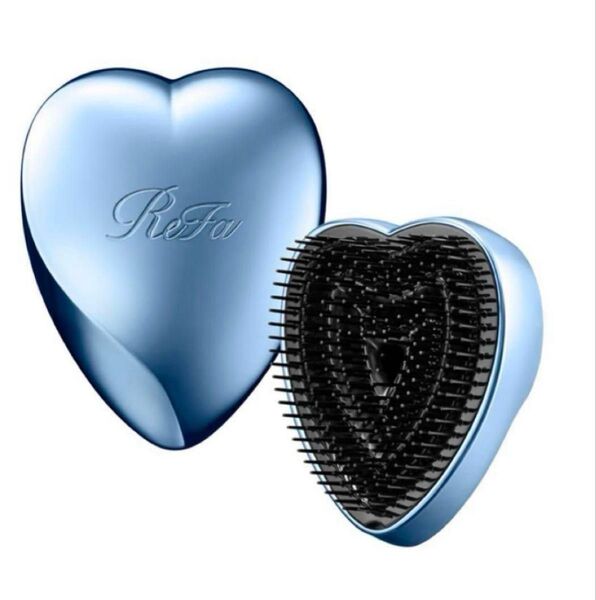 ReFa HEART BRUSH ヘアブラシ ハート型 ブルーヘブン
