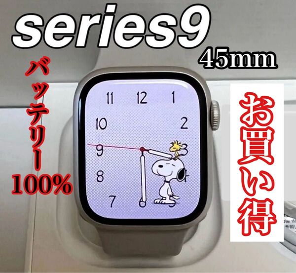 美品 Apple Watch series9 45mm