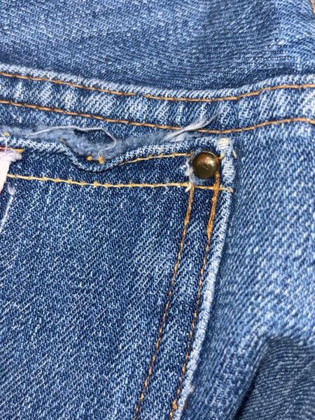 4〜50'sビンテージ デニムパンツcone denim インディゴ@levi's lee ヴィンテージ ジーンズ ストアブランド