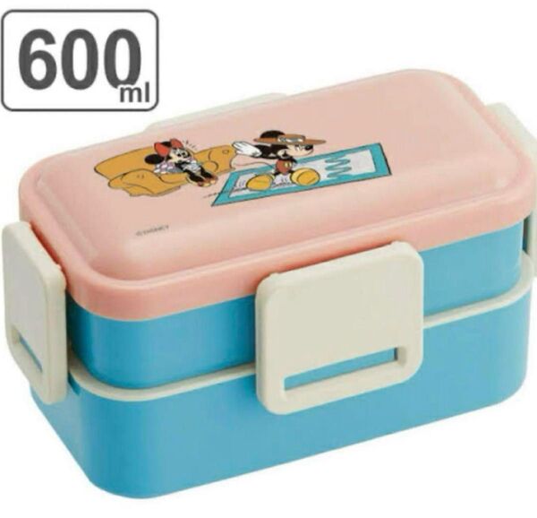 ディズニー 弁当箱 ランチボックス 2段 600ml 食洗機対応 レンジ対応