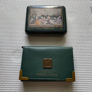 ディズニー ホテル ミラコスタ カードケース アメニティ缶 缶ケース