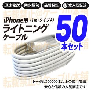 ライトニングケーブル Lightning端子 タイプA typeA iPhone USB充電器 Appleアップル純正品互換 人気