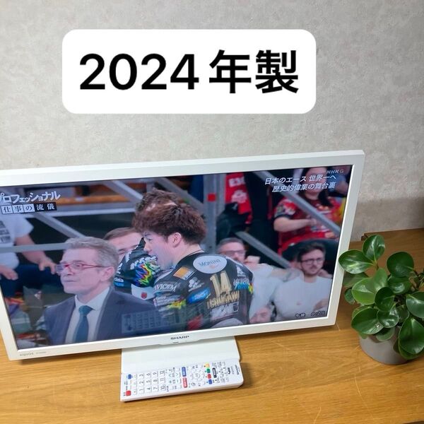 SHARP 液晶テレビ 2T-C24DE 24V型 2024年製 家電