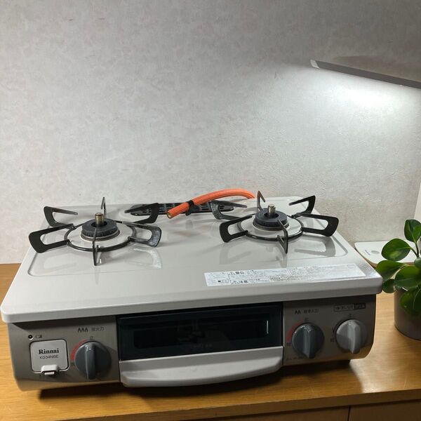 リンナイ LPガス KG34NBEL ガスコンロ ガステーブル 2021年製