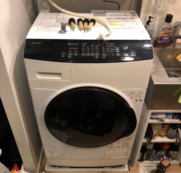 美品 アイリスオーヤマ ドラム式洗濯乾燥機 分解清掃済み 最上位グレードHDK832A OHYAMA