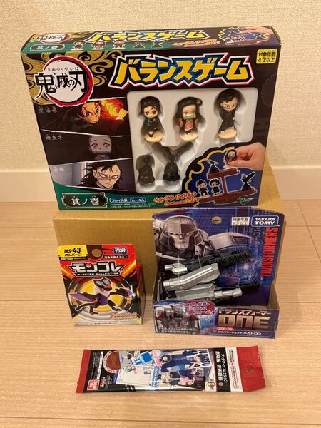 おもちゃ いろいろ セット 鬼滅の刃 トランスフォーマー one ポケモン モンコレ 呪術廻戦