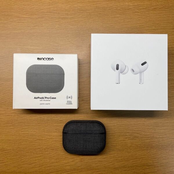 AirPods Proケースとincaseケースセット 左耳ノイズキャンセルのみ故障