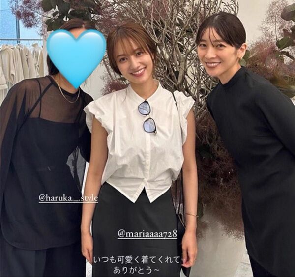 TODAYFUL パフショルダーコンパクトシャツ 谷まりあ様着用