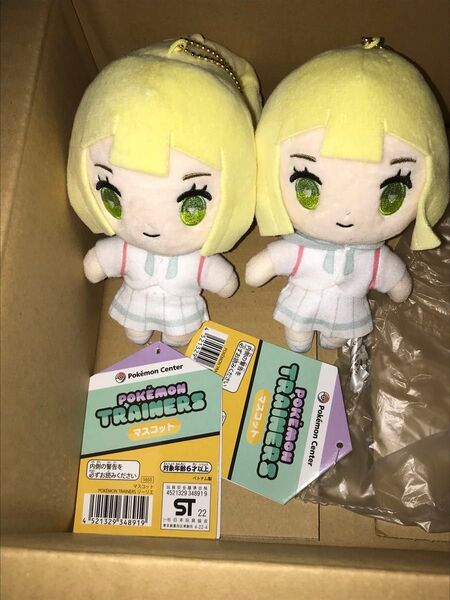 新品 未使用 リーリエ ポケモントレーナーズ マスコット ぬいぐるみ ポケセン 正規品 サン&ムーン ポケモン SM