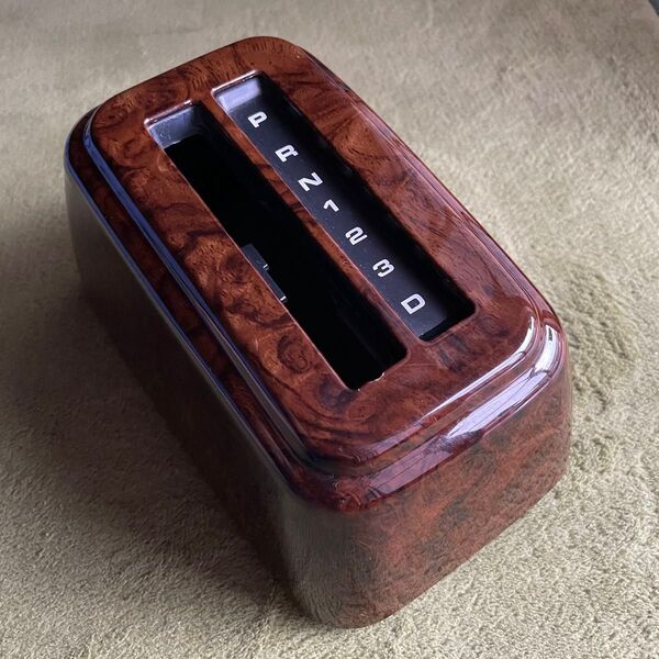 ローバーミニ オートマ ウッドカバー セレクターカバー