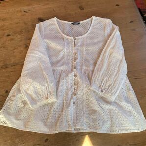 ジャーナルスタンダード ボタン 刺繍 ブラウス