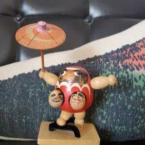 お天気だるま ダルマ 達磨 レトロ