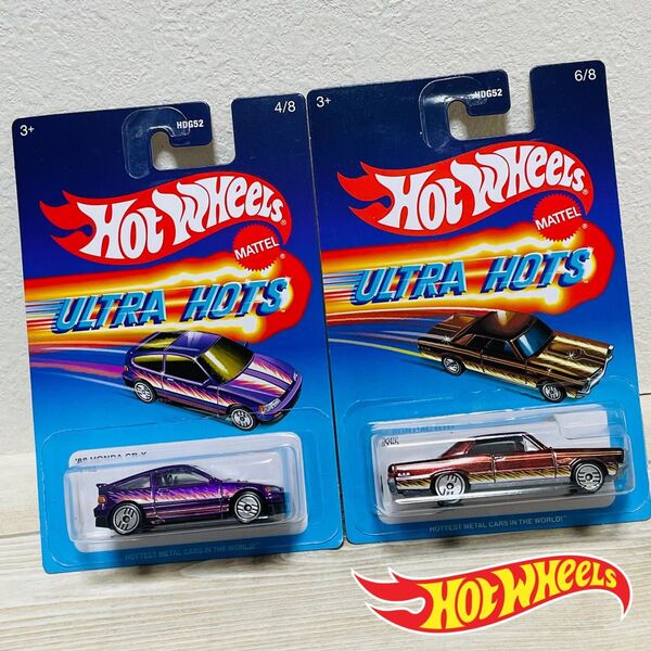 ホットウィール☆'65 ポンティアックGTO '88 ホンダCR-X ウルトラホッツ2025