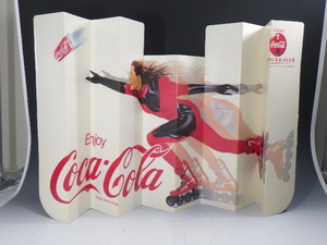 z4C105Z- コカ・コーラ スタンド ポップ 看板 広告 非売品 レア 当時物