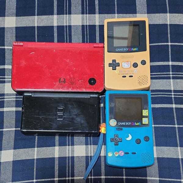 ニンテンドーDSiLL DSLite ゲームボーイカラー ジャンクセット