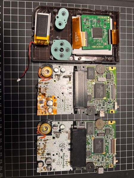 ゲームボーイポケット 基盤二枚 ジャンク