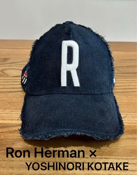 【希少】美品 RHC ロンハーマン コーデュロイ 帽子 メッシュ キャップ ヨシノリ コタケ