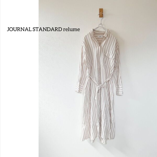 JOURNAL STANDARD relume リネンシャツワンピース 羽織 ジャーナルスタンダード レリューム