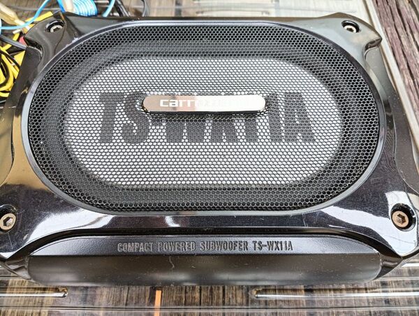 carrozzeria TS-WX11A コンパクトパワードサブウーファー