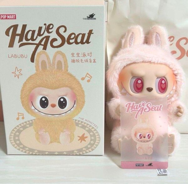 THE MONSTERS Have a Seat ぬいぐるみ ラブブ DADA