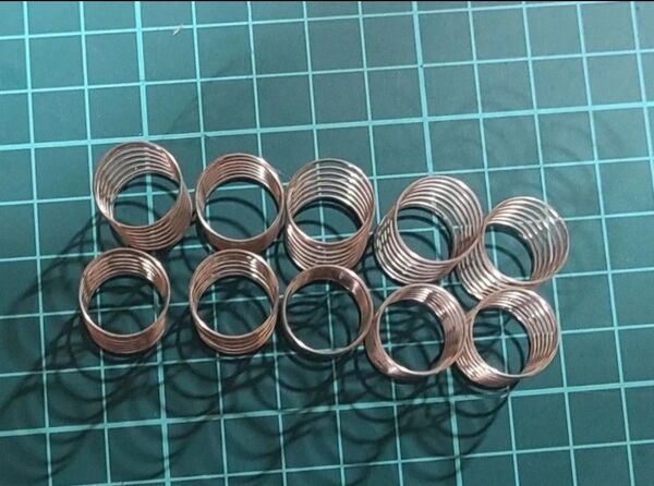 三和電子 バネ OBSA-SP-100G 10個 照光式押しボタン用スプリング 三和ボタン ばね アーケード beatmania