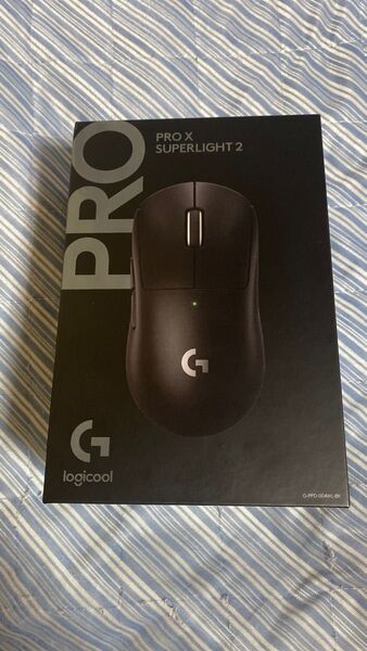 Logicool PRO X SUPERLIGHT 2 ゲーミングマウス ブラック 未使用