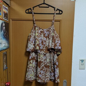 キャミサロペット オールインワン