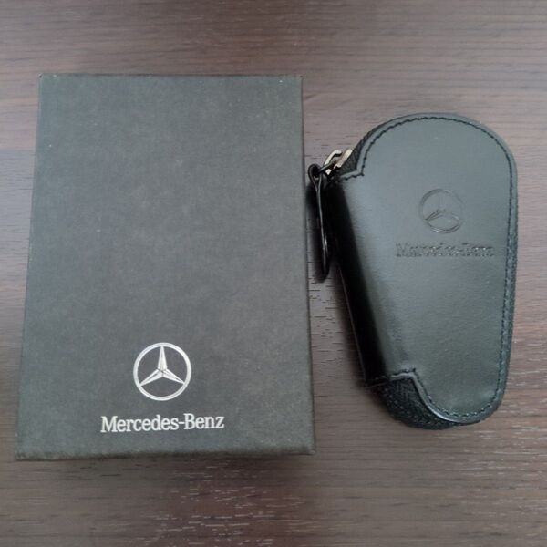 メルセデスベンツ キーケース キーホルダー レザー ブラック Mercedes-Benz ベンツ