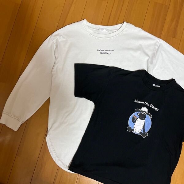 子供服 160cm 半袖 Tシャツ 長袖 ロンT ひつじのショーン まとめ売り セット