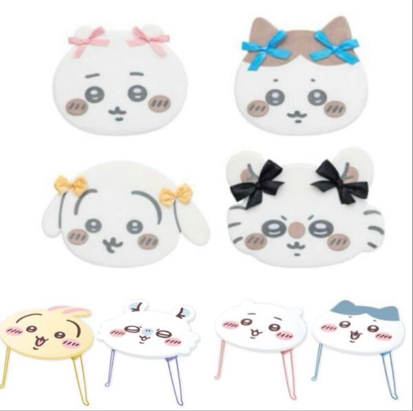 ちいかわ おかおテーブル おかお低反発クッション 各4種セット 合計8点 まとめ売り