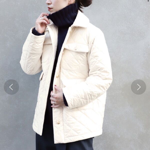 VERMEIL par iena THINDOWN キルティングコート