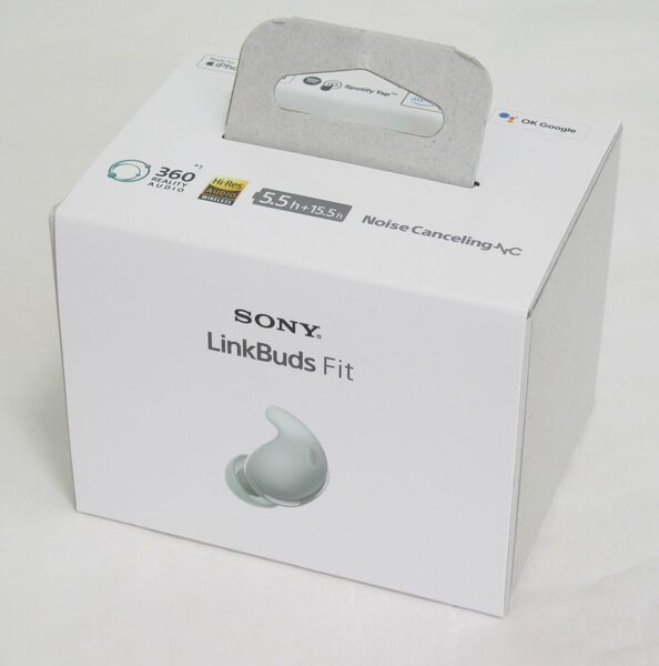 SONY LinkBuds Fit(WF-LS910N) グリーン 完全ワイヤレスイヤホン 保証あり 中古 美品 ハイレゾ対応