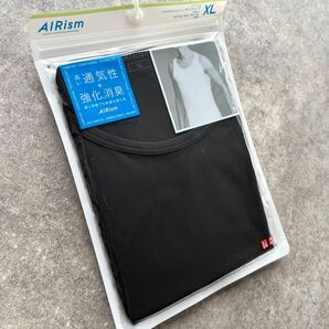 新品未使用 エアリズム タンクトップ XL ブラック