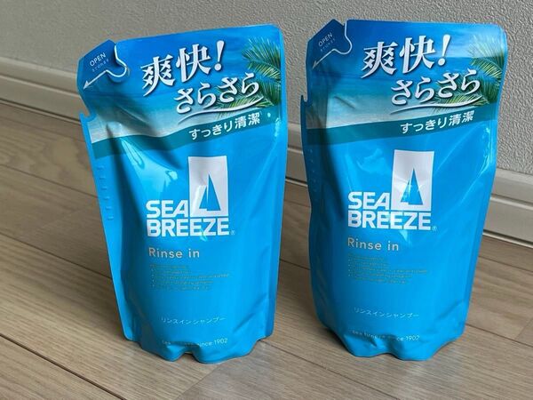 シーブリーズ リンスインシャンプー つめかえ 330ml 2個セット
