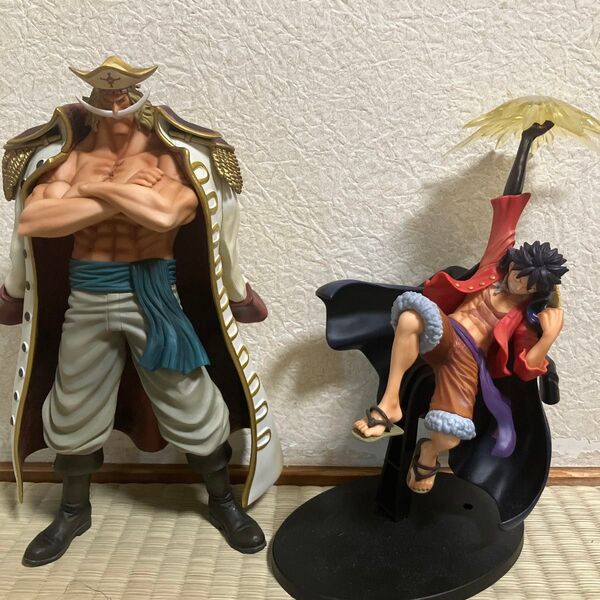 ルフィ 白ひげ フィギュア ワンピース セット 一番くじ