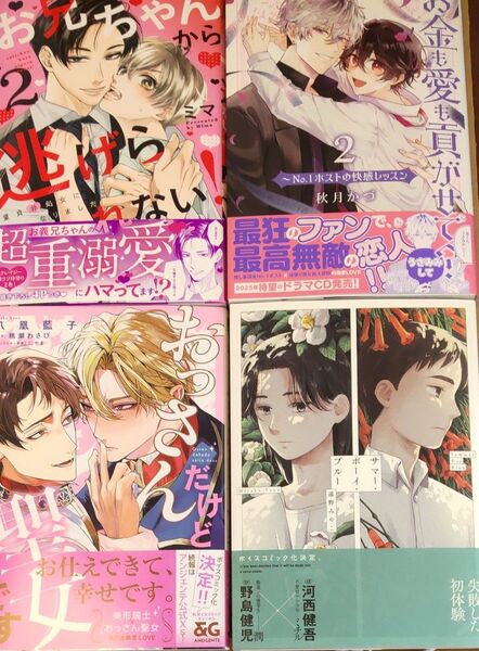 お兄ちゃんから逃げられない!~童貞非処女になりました(2)お金も愛も貢がせて2 おっさんだけど聖女です サマーボーイブルー