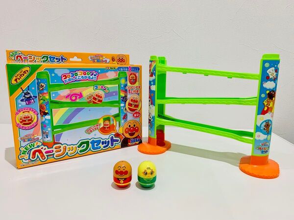 アンパンマン それいけ! コロロンパーク NEWベーシックセット&コロロンだまメロンパンナちゃん1個付き