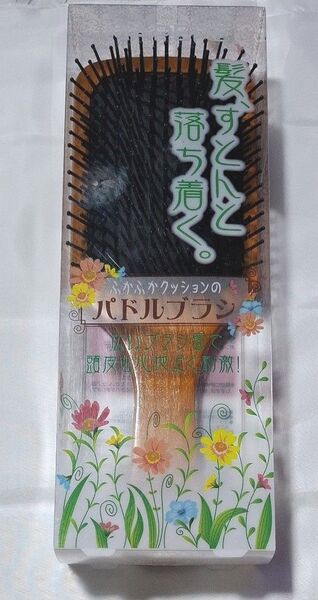 マペペ ふかふかクッションのパドルブラシ 未開封 クシ