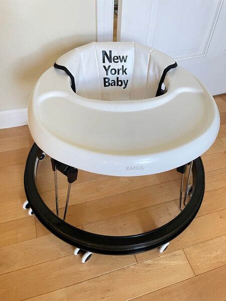 KATOJI ベビーウォーカー ホワイト New York Baby