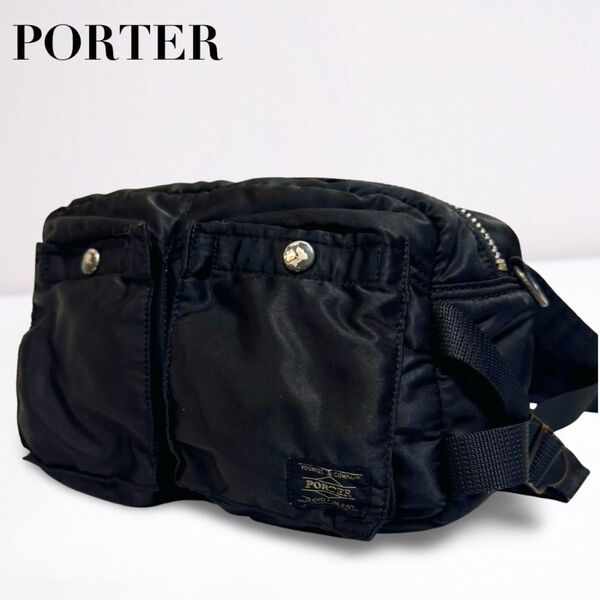 PORTER ポーター 吉田カバン ウエイトバッグ TANKER タンカー ブラック 黒 メンズ レディース ユニセックス