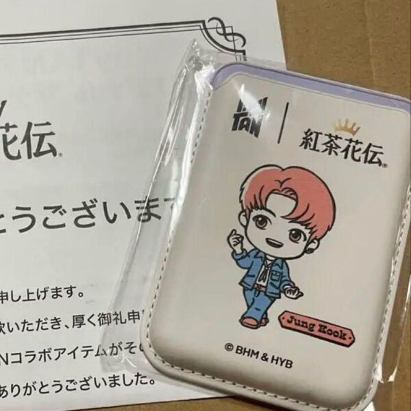 紅茶花伝 TinyTAN タイニータン カードケース Jung Kook