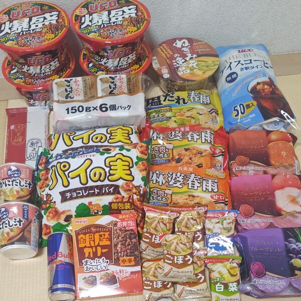 食品 詰め合わせ パックごはん カップ麺